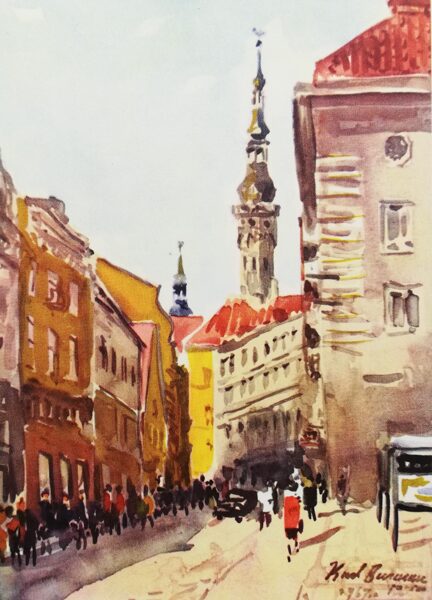 Gleznotājs Kārlis Burmans  