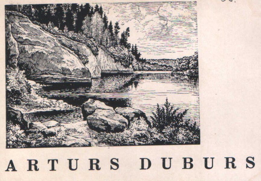 Gleznotājs Arturs Duburs