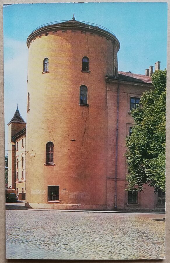 Latvija foto 1974. gads. Rīga. Rīgas pils. Dienvidaustrumu (Svina) tornis. 9x14 cm.