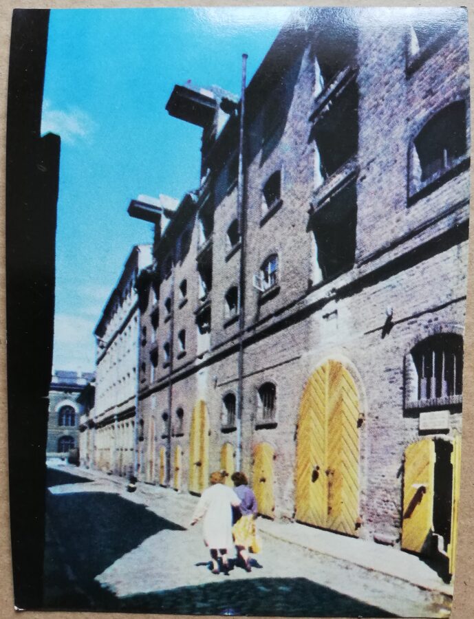Latvija foto 1963. gads. Rīga. 17. gs. noliktavas Arsenāla ielā. 10,5x15 cm.