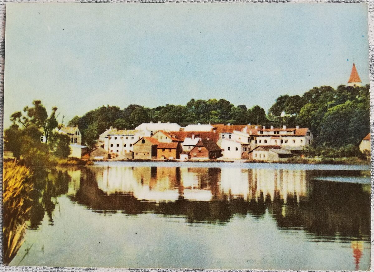 Talsi 1963 Latvija 14x10,5 cm pastkarte  
