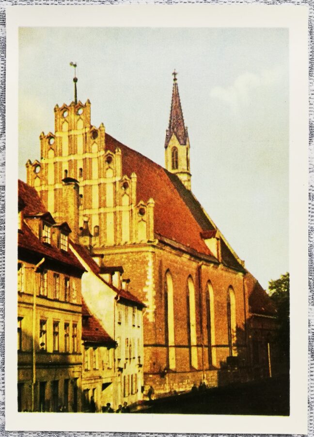 Rīga 1970 Jāņa baznīca 10,5x15 cm pastkarte Latvija JT02195  