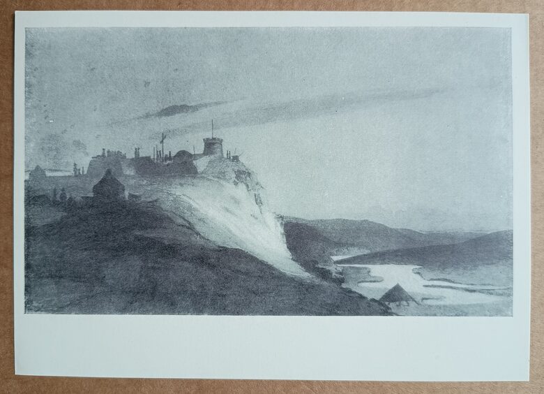 Fort Kara-Butak 1961 Taras Shevchenko 15x10.5 cm  