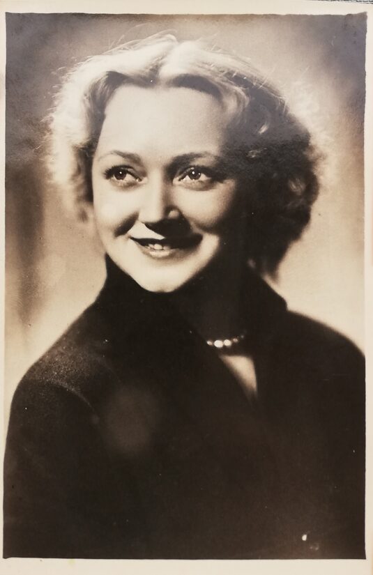 Lyudmila Kasatkina 1960 Riga postcard 9x14 cm USSR actors  