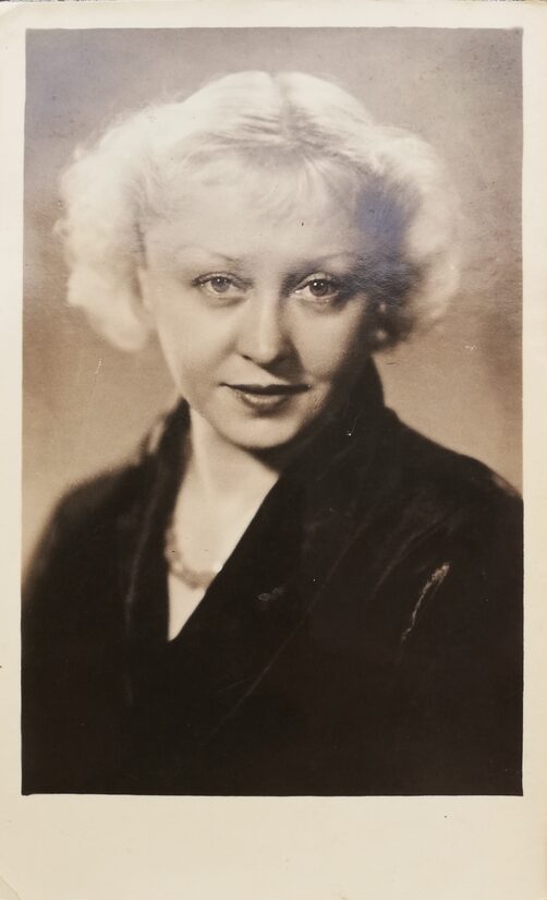 Yanina Zheymo 1960 Riga postcard 9x14 cm USSR actors  