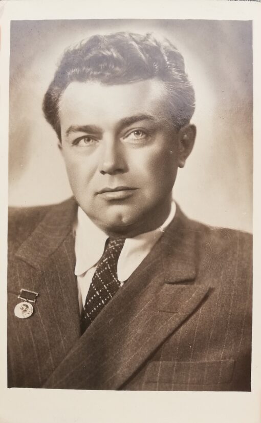 Mikhail Kuznetsov 1960 Riga postcard 9x14 cm USSR actors     