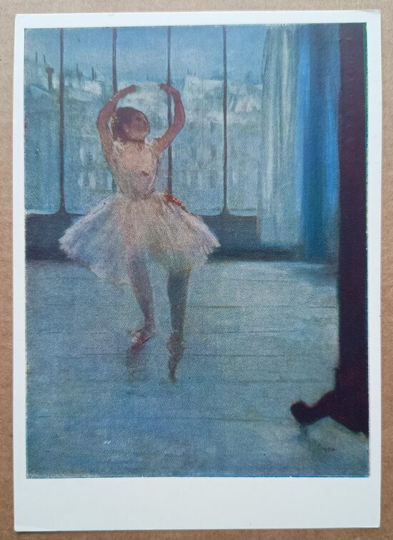 Dancer with a Photographer 1961 Edgar Degas 10.5x15 cm  