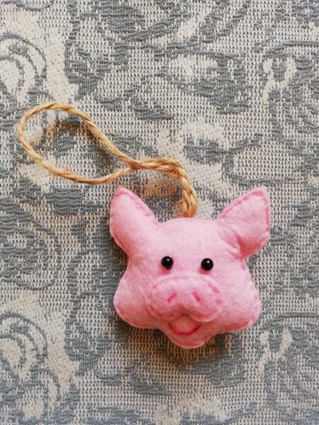 Christmas toy "Piglet" 6 cm.
