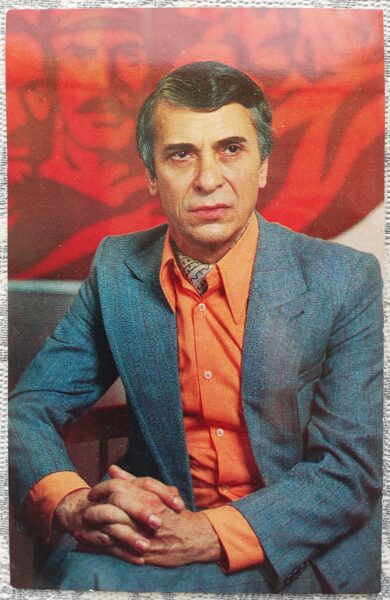 Konstantin Stepankov 1980 actor photo films 9x14 cm USSR postcard  