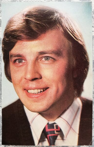 Alexey Inzhevatov 1979 actor photo films 9x14 cm USSR postcard   