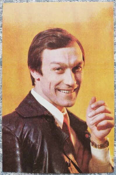 Oleg Yankovsky 1977 actor photo films 9x14 cm USSR postcard  