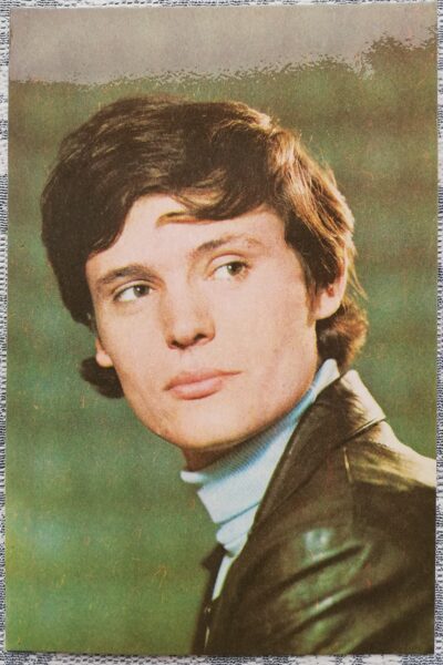 Tokarev Boris 1977 actor photo films 9x14 cm USSR postcard  