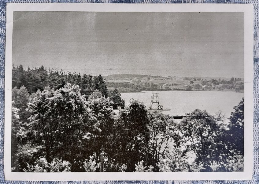 Pie Zarasaiša ezera 1963 Zarasai 15 x 10,5 cm Lietuvas pastkarte  