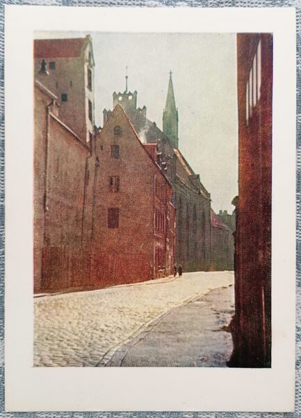 Skārņu iela 1958 Rīga 10,5x15 cm Latvijas pastkarte  