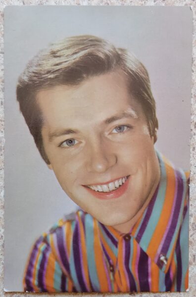 Evgeny Zharikov 1970 actor photo films 9.5x14.5 cm USSR postcard  