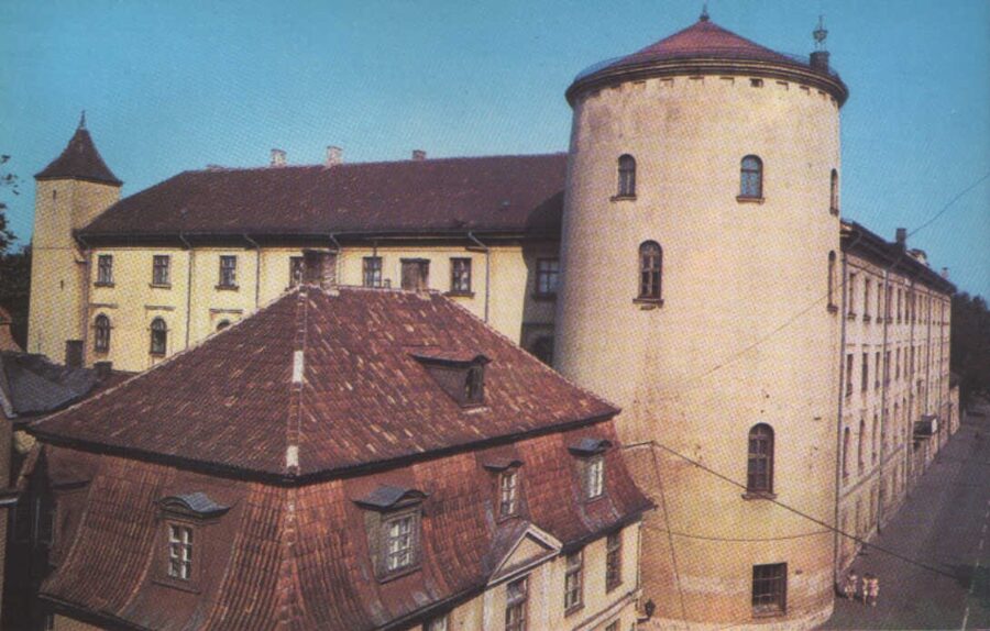 Латвия. Рига. Открытка 1981 года «Рижский замок.» 14x9 см.